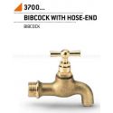 Кран поливочний вентильный Bonomi 1/2" латунь матовой (37001004)