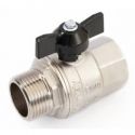 General Fittings Кран шаровый 1/2" ВН Standart "бабочка" (7S00M2N040400A)