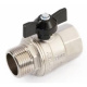 General Fittings Кран шаровый 1" ВН Standart "бабочка" (7S00M2N101000A) General Fittings - 1