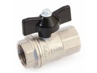 General Fittings Кран шаровый 1/2" ВВ Standart "бабочка" (7S00M1N040400A) General Fittings - 1