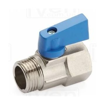 General Fittings Кран шаровый 1/2" мини (7800L2N040400A) General Fittings - 1
