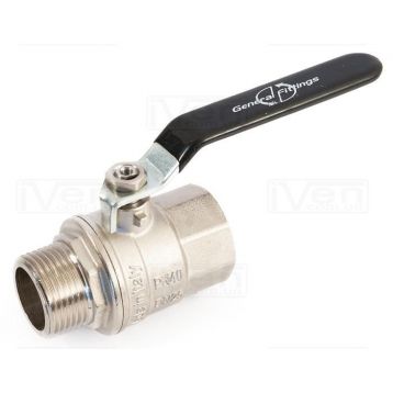 General Fittings Кран шаровый 2" ВН полнопроходной ручка (7100L2N202000A) General Fittings - 1