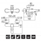 Nobili Rubinetterie ABC Смеситель для ванны AB87110 / 1CR