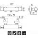 Nobili Rubinetterie ABC AB87030CR термостатический Nobili - 3