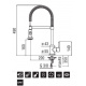 Nobili Rubinetterie ABC AB87300 / 3CR пружинный