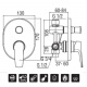 Nobili Rubinetterie Nobi NB84100CR внутренний Nobili - 2