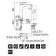 Nobili Rubinetterie Nobi NB84128 / 2CR высокий