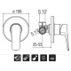 Nobili Rubinetterie Nobi NB84108CR внутренний Nobili - 2
