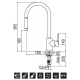 Nobili Rubinetterie New Road RD00137/1CR U- подобный Nobili - 2
