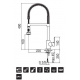 Nobili Rubinetterie New Road RD00300/3CR пружинный Nobili - 2