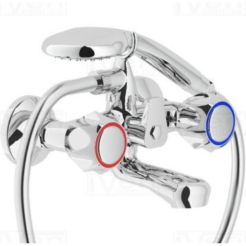 Nobili Rubinetterie Nuova Flora NZ06001/zCR короткий слив + лейка, шланг Nobili - 1