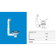 Ghidini SpA Випуск з переливом d115х1 1/2" (331112)