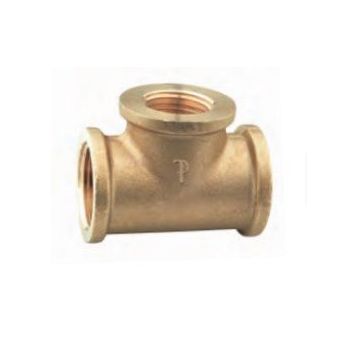 Pattaroni Трійник редукційний латунний d1" x 3/4" x 1" ВВВ (F131R003)