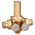 Редуктор давления воды Caleffi с "американками" Ø2" с двумя отверстиями для манометров (536590)