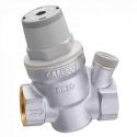 Редуктор давления воды Caleffi с отверстием для манометра Ø1/2" хром Max. 16 bar 1÷5,5 bar 80°С (533441H)