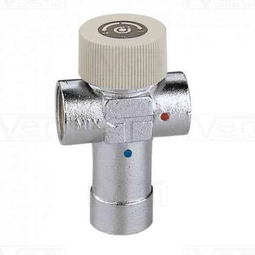 Термостатичний клапан Caleffi d1/2" з налаштуванням 30-48°C (520430)