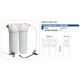 Комплект Atlas Filtri (под мойку) BRAVO DP DUO BW 10" (водоразборных кранов + кран подключения) KIT (RA6080003)