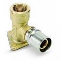Bonomi Пресс колено настенное d20х1/2" В (405420)