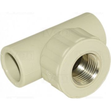 Hi-Therm Тройник с металлической резьбой внутренней 25x3/4" (H2130252525)