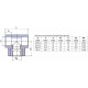 Hi-Therm Тройник с металлической резьбой внутренней 25x3/4" (H2130252525)