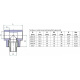 Hi-Therm Тройник с металлической резьбой наружной 20x1/2" (H2120202020)