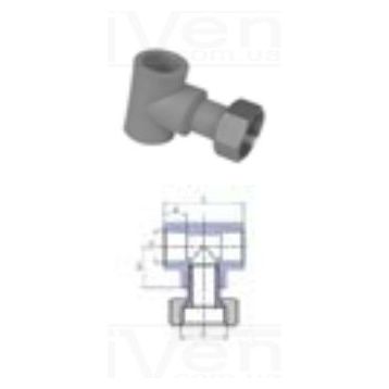 Hi-Therm Тройник с перекидной гайкой 32x1" (H4090323232)