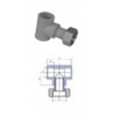 Hi-Therm Тройник с перекидной гайкой 25x1" (H4090253225)