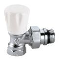 Кран радіаторний кутовий Caleffi 1/2" (411402)