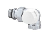 Кран радиаторный отсекающий угловой Caleffi 1/2" (431402)