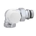 Трехосевой кран-термостат радиаторный левый Caleffi 1/2" (225422)