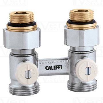 Кран для стального радиатора прямой Caleffi 1/2" (301040)