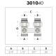 Кран для стального радиатора прямой Caleffi 1/2" (301040)