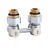 Кран для стального радиатора угловой Caleffi 1/2" (301140)