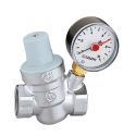 Редуктор давления воды Caleffi с манометром Ø1/2" хром Max. 16 bar 1÷6 bar 40°C (533241)