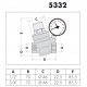 CALEFFI с манометром d1/2" (533241) Конструктивные особенности