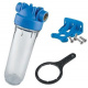 Atlas Filtri DP MONO TS (прозрачная) 1/2" OT (латунь) 10" KIT (RA1280501)