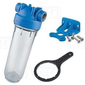 Atlas Filtri DP MONO TS (прозрачная) 1/2" OT (латунь) 10" KIT (RA1280501)