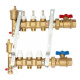 Caleffi латунный 1"x3/4" на 3 контура в сборе (6686C5)