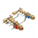 Caleffi латунный 1"x3/4" на 3 контура в сборе (6686C5)