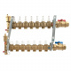 Caleffi латунный 1"x3/4" на 7 контуров в сборе (6686G5)