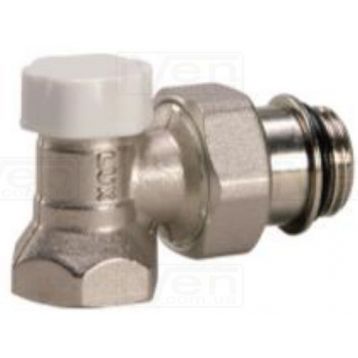 Кран Luxor Кран радиаторный отсекающий угловой 1/2" с уплотнением (11062103GRA)