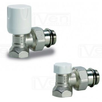 Комплект радиаторный Luxor угловой 1/2" с уплотнением