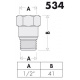 Регулятор потока CALEFFI 3-4 Л/Мин. (534103)