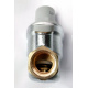 CALEFFI с отверстием для манометра d1/2" хром (533441)
