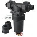 Магнитный фильтр-шламоотделитель Atlas Filtri FDM 2A 3/4"-1" 90°C/600 μ/3 bar (RE6170120)