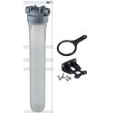 Фільтр-колба антимікробна Atlas Filtri DP MONO SANIC 1/2" OT (латунь) 20" 45°C 8 bar KIT (SA1381301)