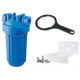 Atlas Filtri DP BIG AB (голубая) 1" IN (пластик) 10" KIT (ZA1700712)