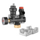 Caleffi группа безопасности котла в изоляции PPSU/латунь (305663)