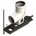 Колено с креплением для конденсационных котлов d80 mm 90 ° GROPPALLI S.R.L. (A112121)