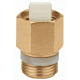 CALEFFI Зворотний клапан латунний для повітрявідводчика (серія 502) d3/8" 110°C 10 bar PTFE (561300) Caleffi - 1